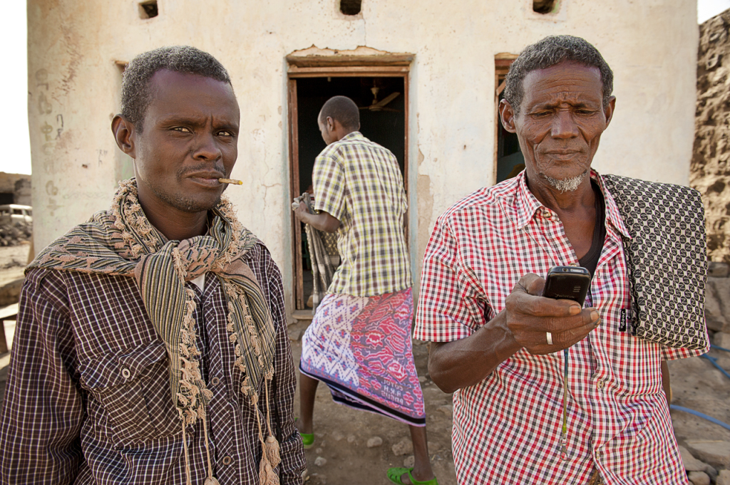 Afar shepherds in Asaiyta, Afar ancient capital city