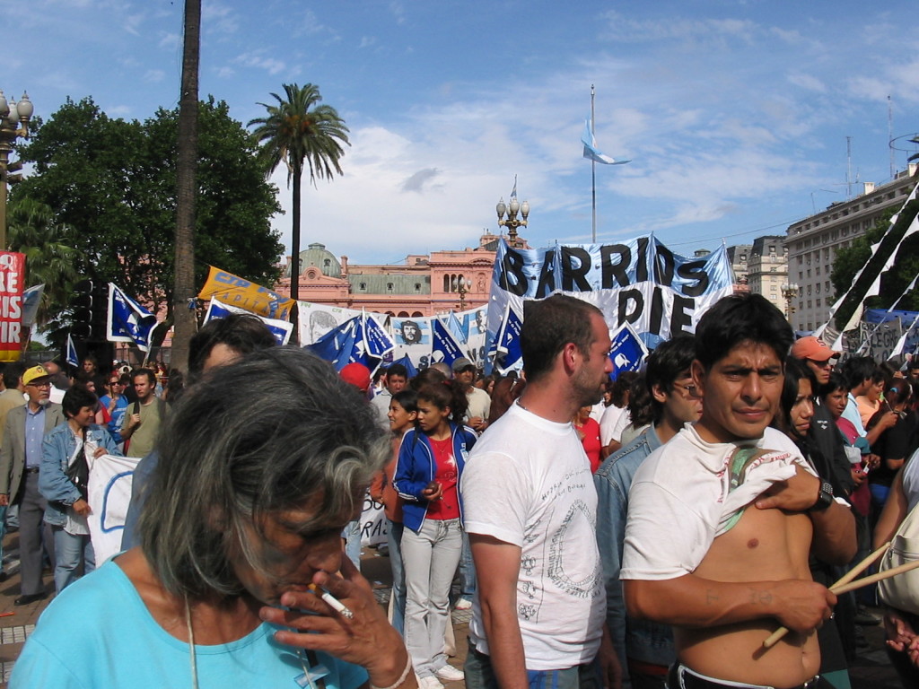 Plaza de Mayo, 9 dicembre 2004